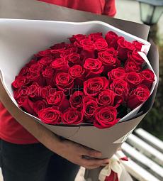 51 красная роза (60 см)